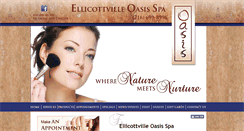 Desktop Screenshot of ellicottvilleoasis.com